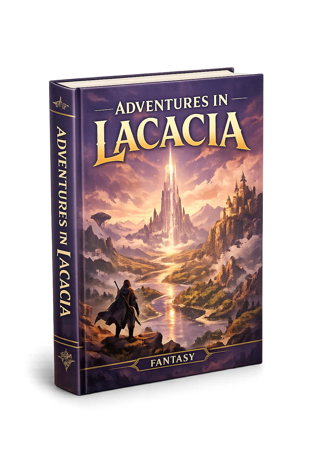 Sample cover concept: ADVENTURES IN LACACIA