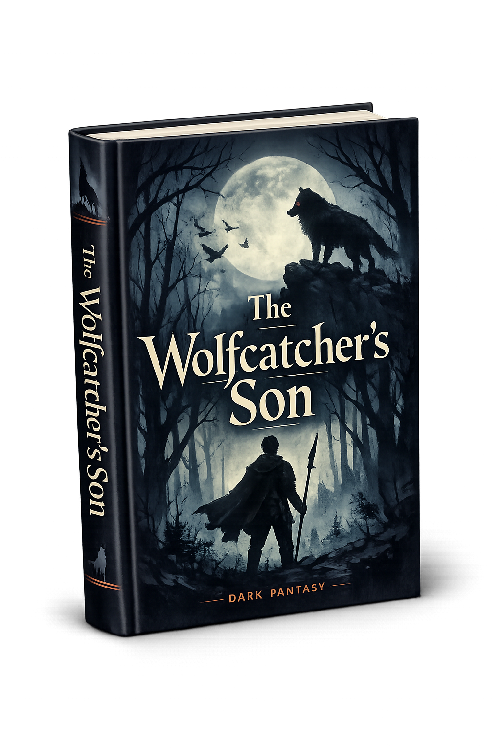 Sample cover concept: THE WOLFCATCHER`S SON